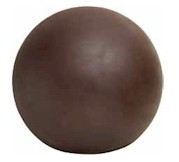 Esfera decorativa de fibra de vidrio para exterior y proyectos